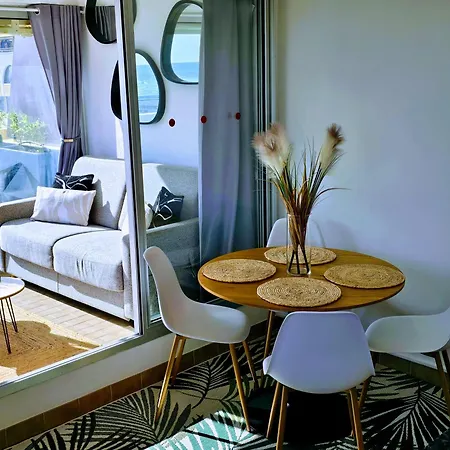 公寓 Face A La Mer, Superbe Roof Top, Vue Panoramique, Solarium, Clim *