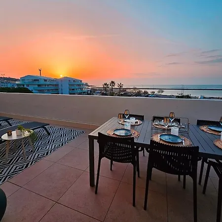 公寓 Face A La Mer, Superbe Roof Top, Vue Panoramique, Solarium, Clim *