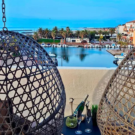 Face A La Mer, Superbe Roof Top, Vue Panoramique, Solarium, Clim Appartement *